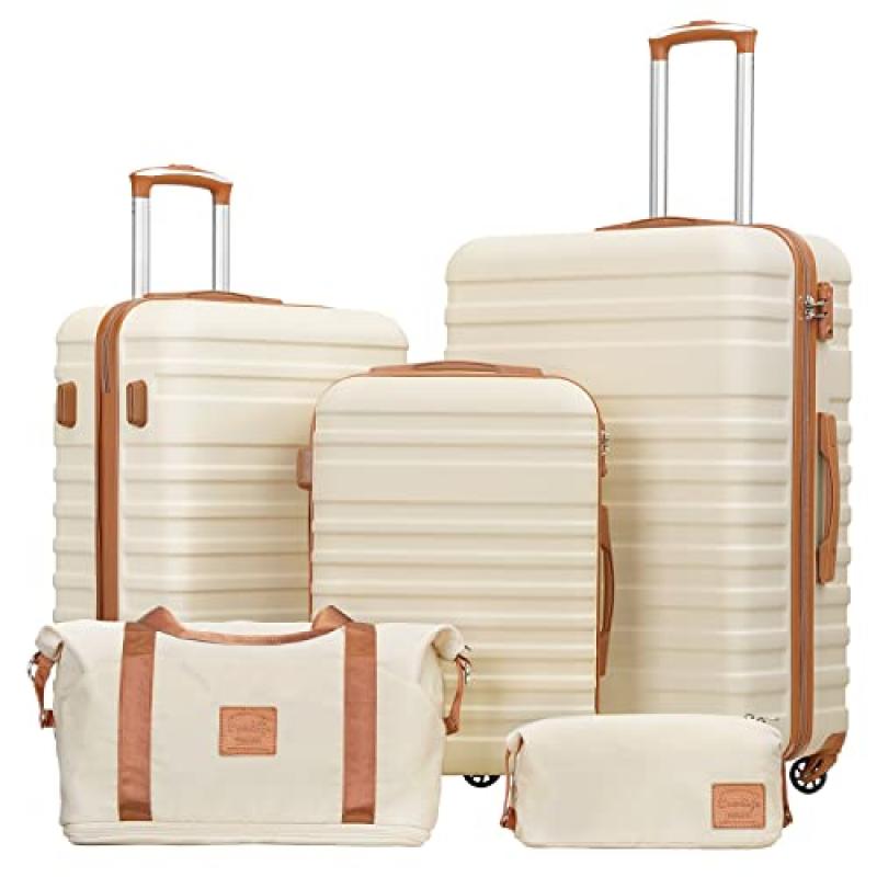 COOLIFE Cabin Luggage with TSA Lock