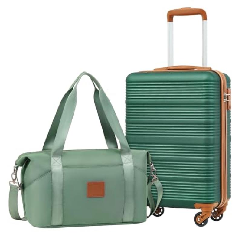 COOLIFE Cabin Suitcase and Bag Set COOLIFE Cabin Suitcase and Bag Set