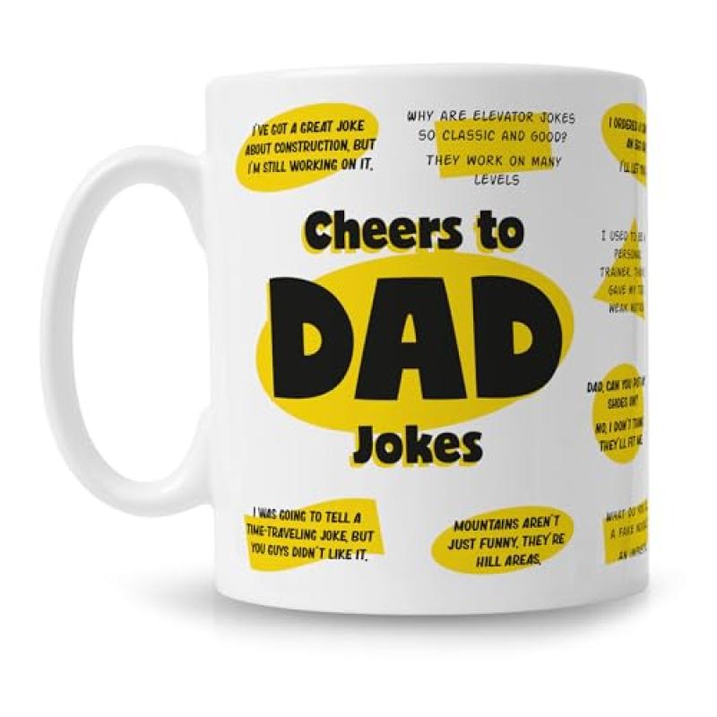 Dad Jokes Mug for Fathers Day Dad Jokes Mug for Fathers Day