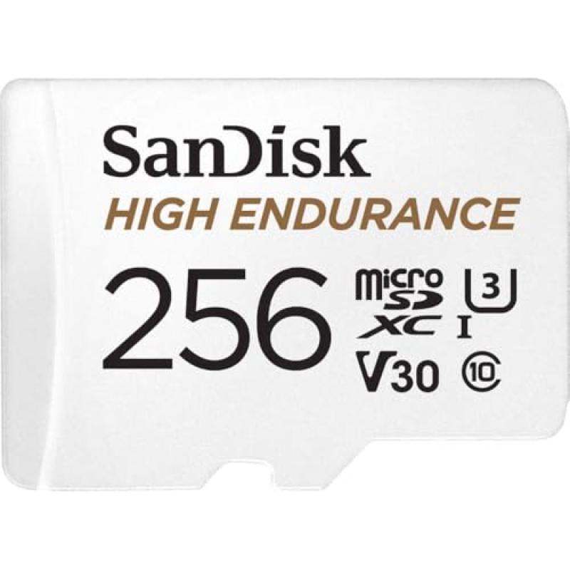 SanDisk 256GB High Endurance microSDXC Card SanDisk 256GB High Endurance microSDXC Card