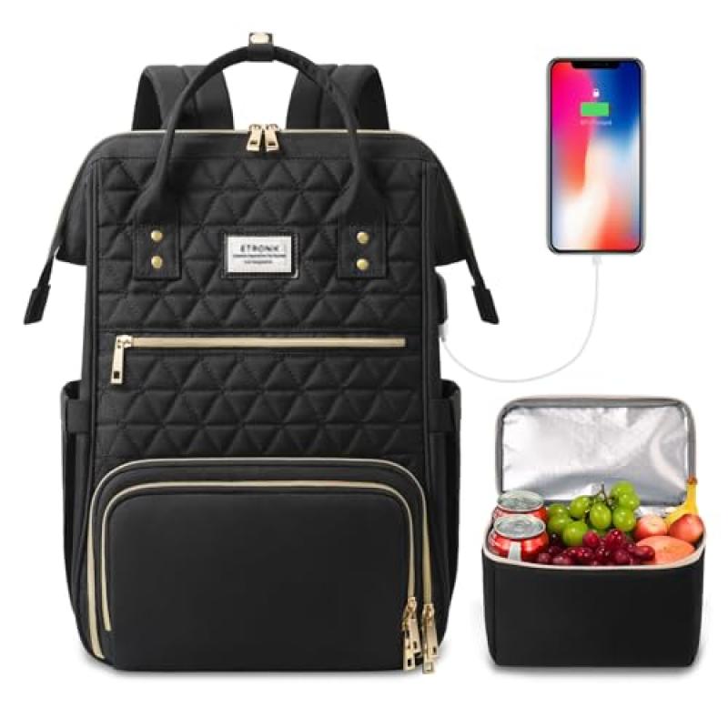 ETRONIK Laptop Backpack with USB Port ETRONIK Laptop Backpack with USB Port