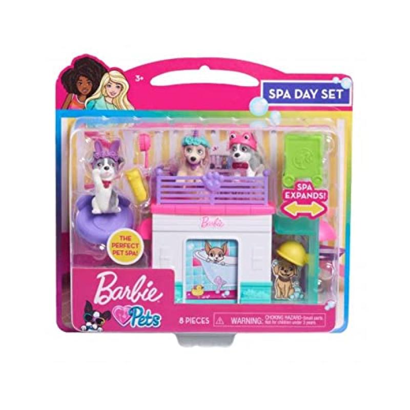 Barbie Pets Spa Day Playset Barbie Pets Spa Day Playset
