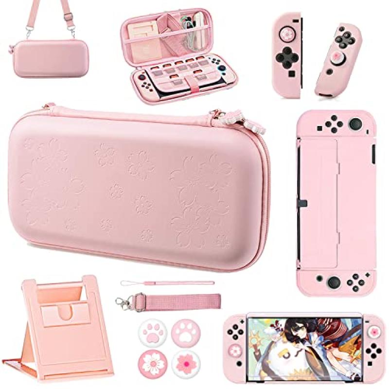 OLDZHU Carrying Case Kit for Nintendo Switch OLED OLDZHU Carrying Case Kit for Nintendo Switch OLED