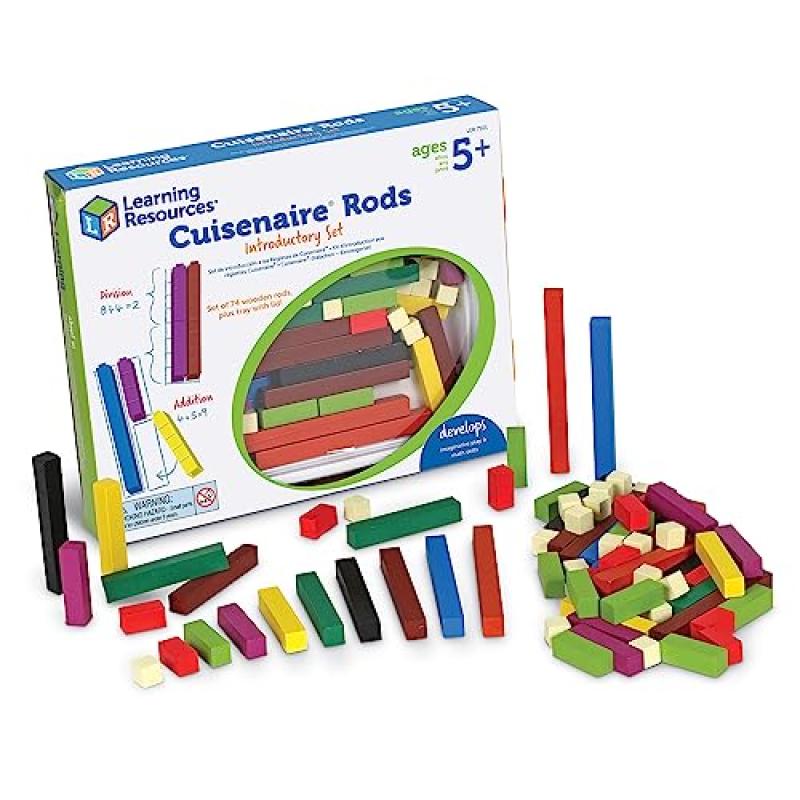 Learning Resources Cuisenaire Rods Set Learning Resources Cuisenaire Rods Set