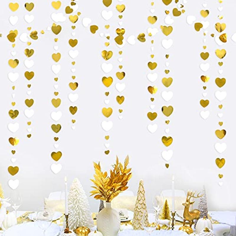 Heart Garland Paper Streamer Banner Heart Garland Paper Streamer Banner