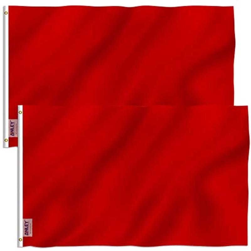 ANLEY Red Flag 3x5 Ft ANLEY Red Flag 3x5 Ft