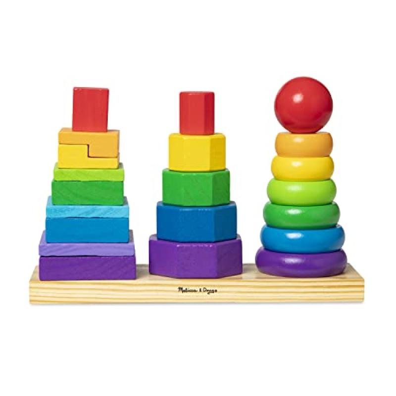 Melissa & Doug Geometric Stacker Melissa & Doug Geometric Stacker