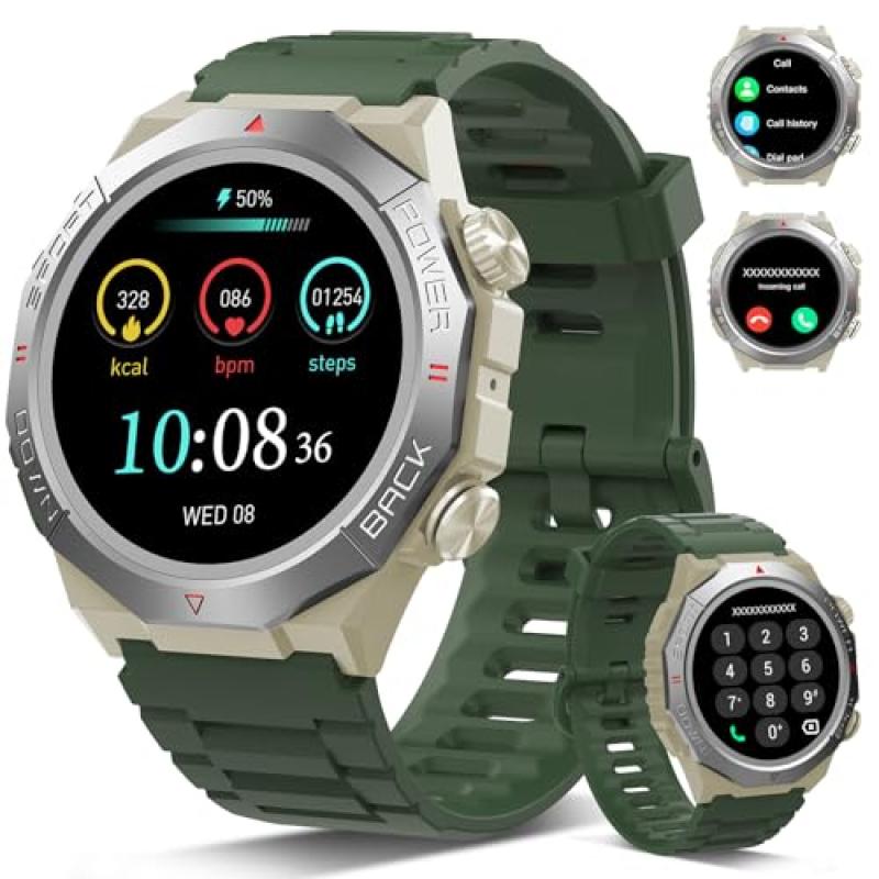 Men's Military Smartwatch with Sports Modes Men's Military Smartwatch with Sports Modes