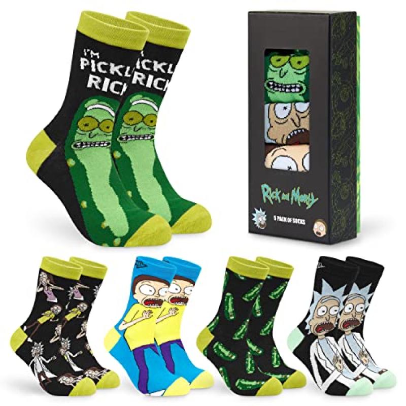 Rick and Morty Funny Socks Pack Rick and Morty Funny Socks Pack