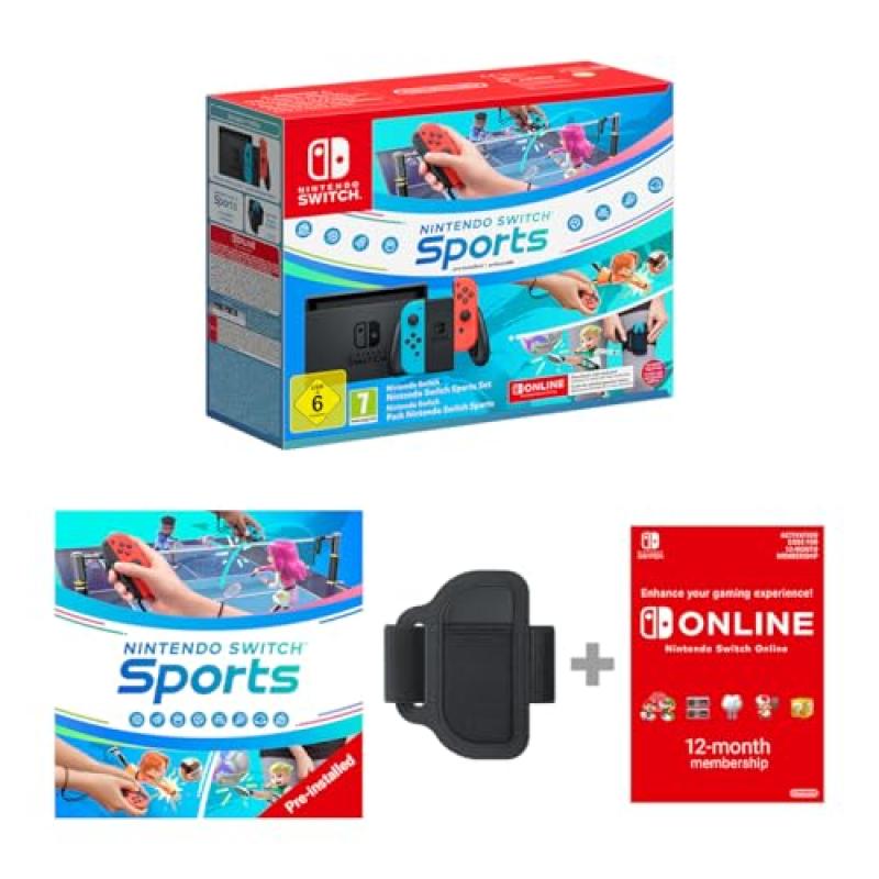 Nintendo Switch with Sports & 12-Month Subscription Nintendo Switch with Sports & 12-Month Subscription