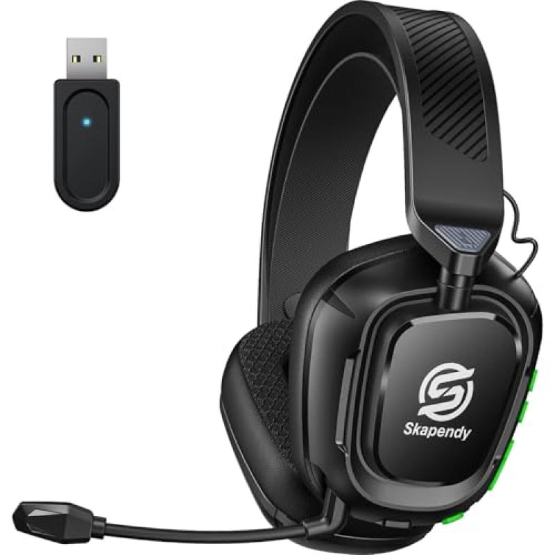 Skapendy Wireless Gaming Headset with Mic Skapendy Wireless Gaming Headset with Mic