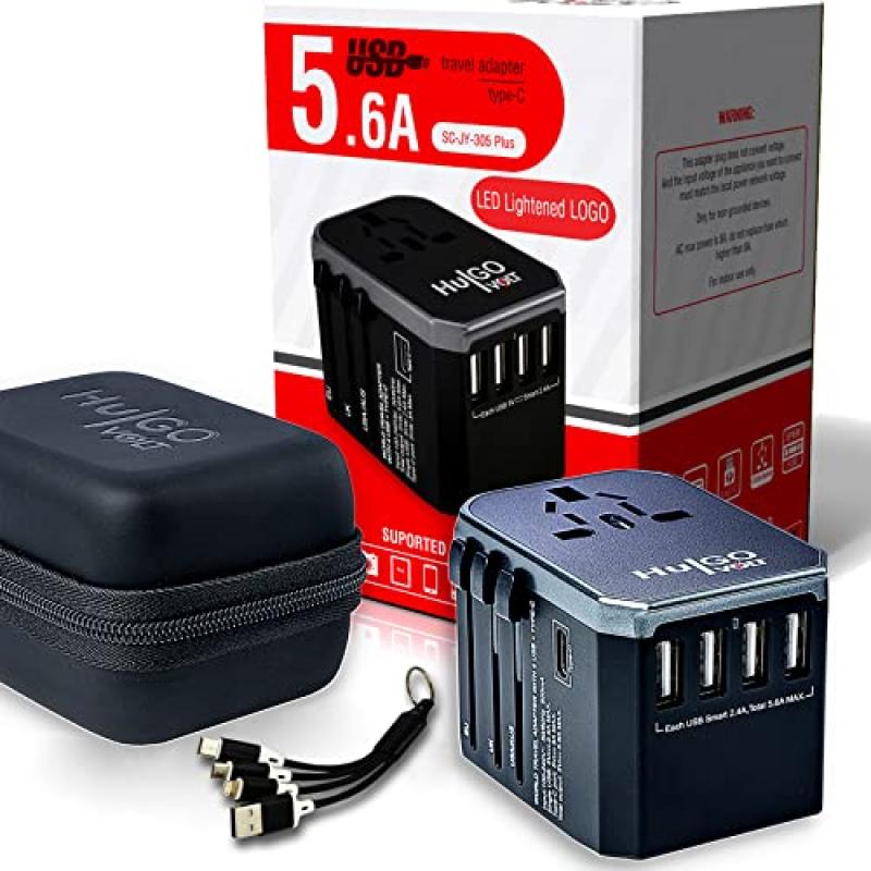 Universal Travel Adapter with USB Charger Universal Travel Adapter with USB Charger