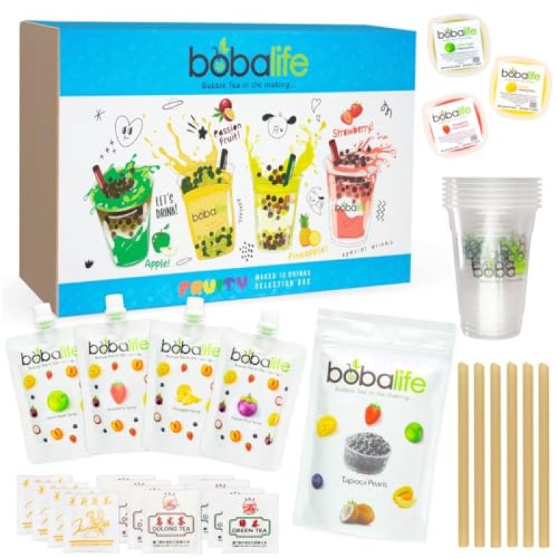Bobalife Bubble Tea Kit Gift Box Bobalife Bubble Tea Kit Gift Box
