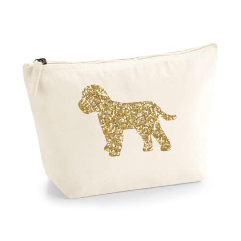 Cockapoo Cosmetic Bag in Organic Cotton Cockapoo Cosmetic Bag in Organic Cotton