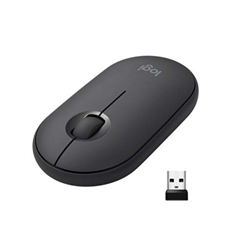 Logitech Pebble Wireless Mouse, Silent Clicks