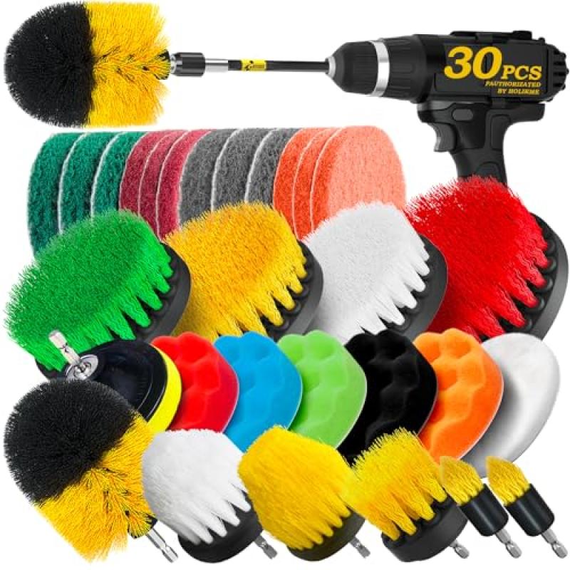 Holikme Drill Brush Attachments Set Holikme Drill Brush Attachments Set