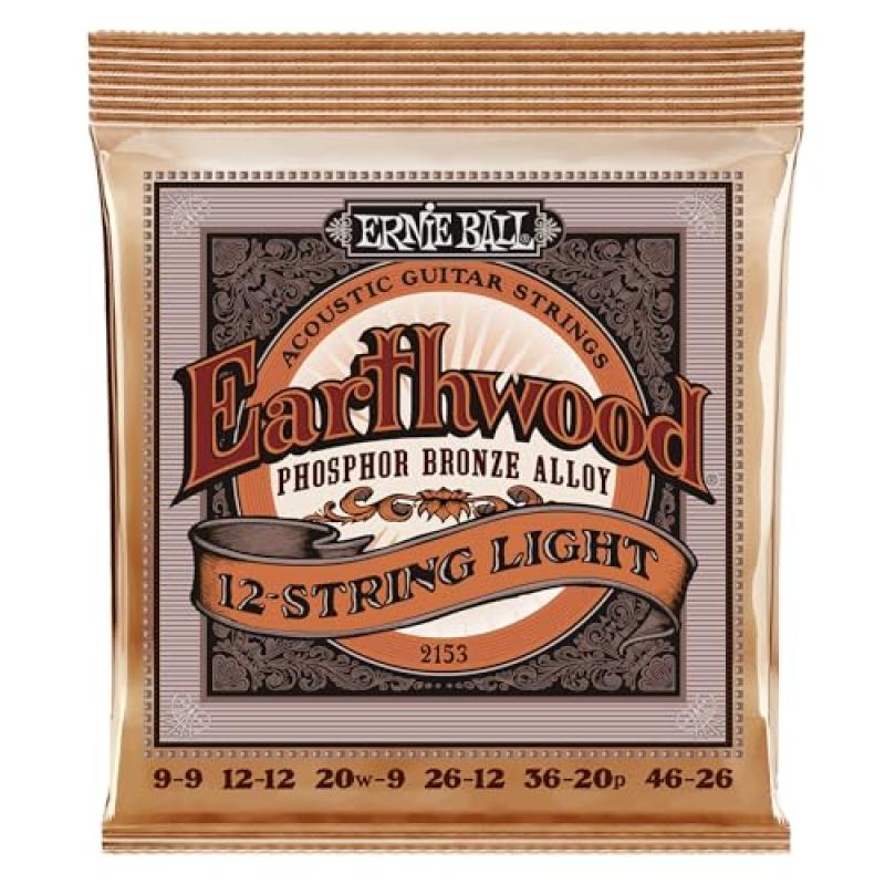Ernie Ball 12-String Acoustic Guitar Strings Ernie Ball 12-String Acoustic Guitar Strings