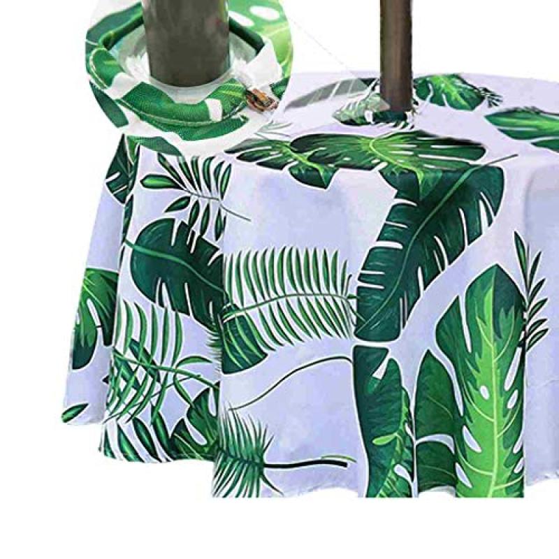 Eternal Beauty Palm Leaf Tablecloth Eternal Beauty Palm Leaf Tablecloth