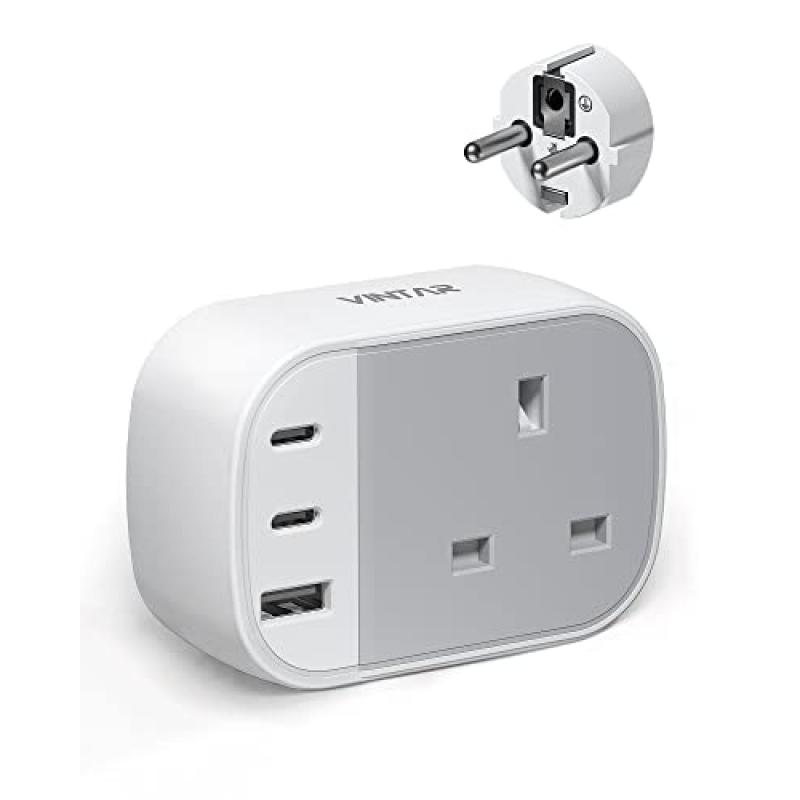 VINTAR Europe Travel Adapter VINTAR Europe Travel Adapter