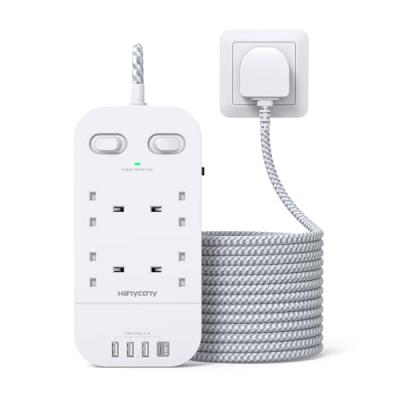 4-Way Extension Lead with USB Slots