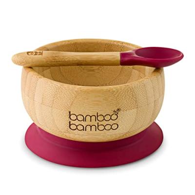 Bamboo Baby Bowl Set with Spoon