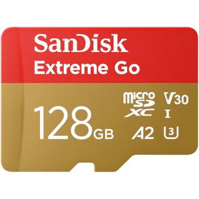 SanDisk Extreme Go 128GB micro SDXC card SanDisk Extreme Go 128GB micro SDXC card