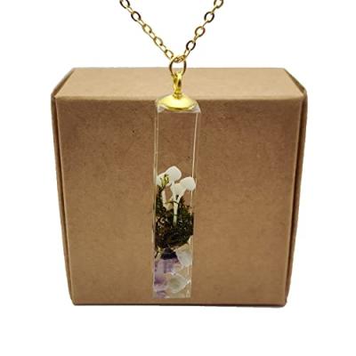 Handmade Mushroom Moss Necklace Handmade Mushroom Moss Necklace