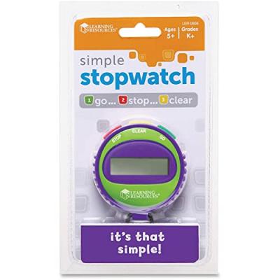 Learning Resources 3 Button Stopwatch Learning Resources 3 Button Stopwatch