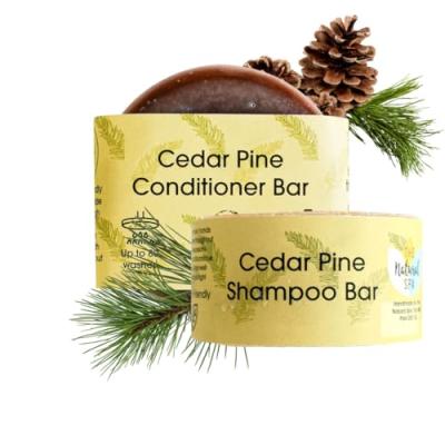 Cedar & Pine Shampoo & Conditioner Bar Set Cedar & Pine Shampoo & Conditioner Bar Set