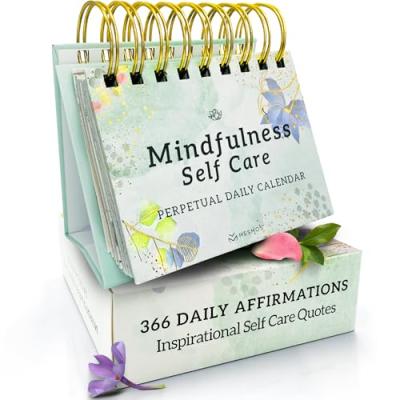 MESMOS Self Care Quotes Calendar & Desk Decor MESMOS Self Care Quotes Calendar & Desk Decor