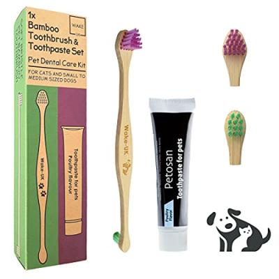 PETOSAN Dental Care Kit with Bamboo Toothbrush PETOSAN Dental Care Kit with Bamboo Toothbrush