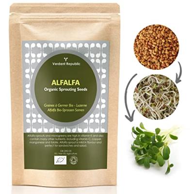 Verdant Republic Alfalfa Sprouting Seeds Verdant Republic Alfalfa Sprouting Seeds