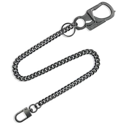 Ahiller Wallet Chain with Lockable Carabiner Ahiller Wallet Chain with Lockable Carabiner