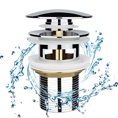 Chrome Basin Sink Waste Pop Up Plug Chrome Basin Sink Waste Pop Up Plug