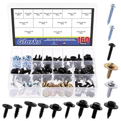 Glarks Car Engine Bolts Assortment Glarks Car Engine Bolts Assortment