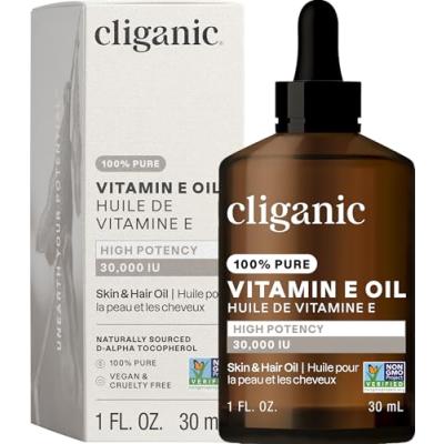 Cliganic Vitamin E Oil - 30,000 IU Cliganic Vitamin E Oil - 30,000 IU