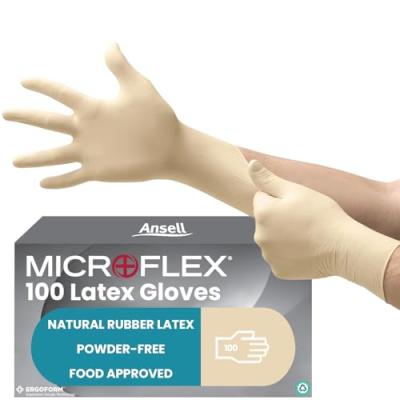 Ansell MicroFlex Disposable Latex Gloves Ansell MicroFlex Disposable Latex Gloves