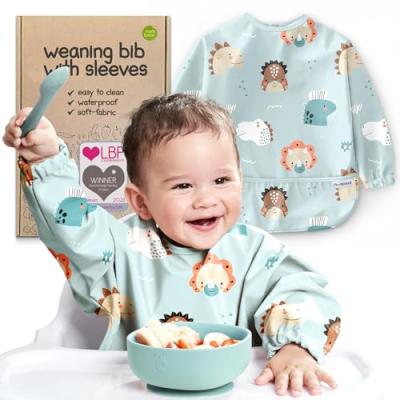 Nombear Baby Bibs with Sleeves Nombear Baby Bibs with Sleeves