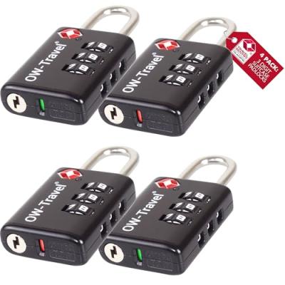 OW-Travel Luggage Locks with Open Alert