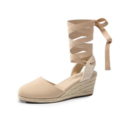 DREAM PAIRS Espadrille Wedges Sandals