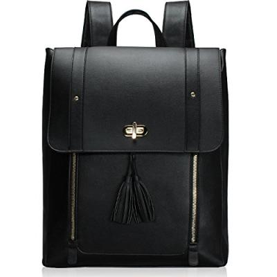 Estarer Laptop Backpack Women's PU Leather Estarer Laptop Backpack Women's PU Leather