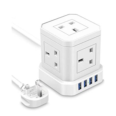 Tuare Cube Extension Lead with USB and AC Ports Tuare Cube Extension Lead with USB and AC Ports