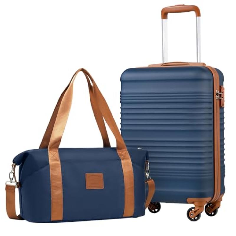 COOLIFE Cabin Suitcase and Cabin Bag Set COOLIFE Cabin Suitcase and Cabin Bag Set