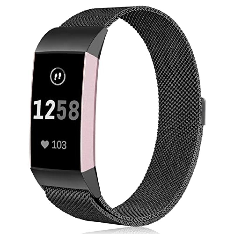Faliogo Steel Band for Fitbit Charge 3/4