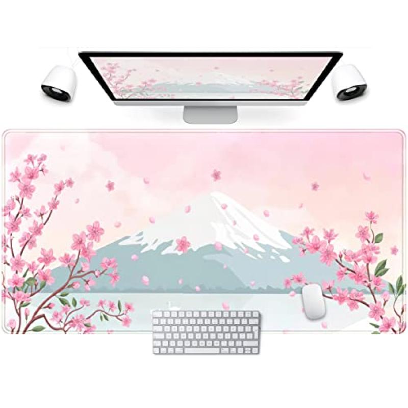 Japanese Cherry Blossom Desk Mat Japanese Cherry Blossom Desk Mat