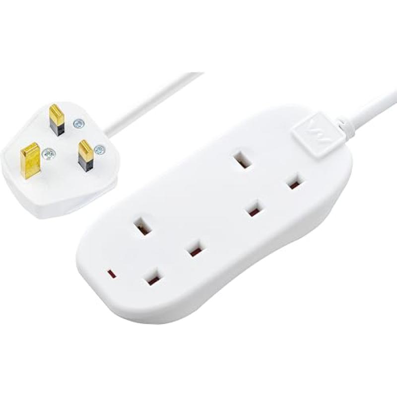 Masterplug Double Extension Lead, 10m Cable Masterplug Double Extension Lead, 10m Cable