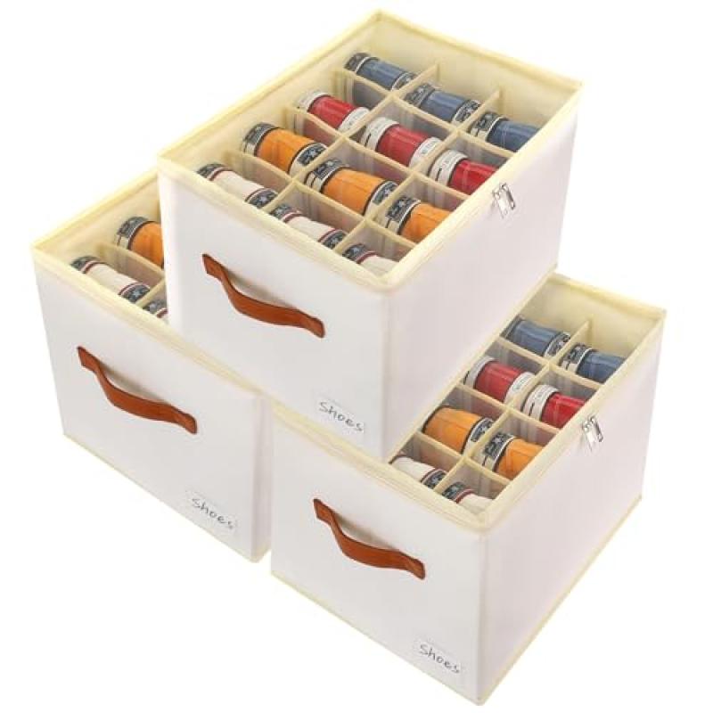 Patinao Shoe Storage Organiser with 36 Cells Patinao Shoe Storage Organiser with 36 Cells