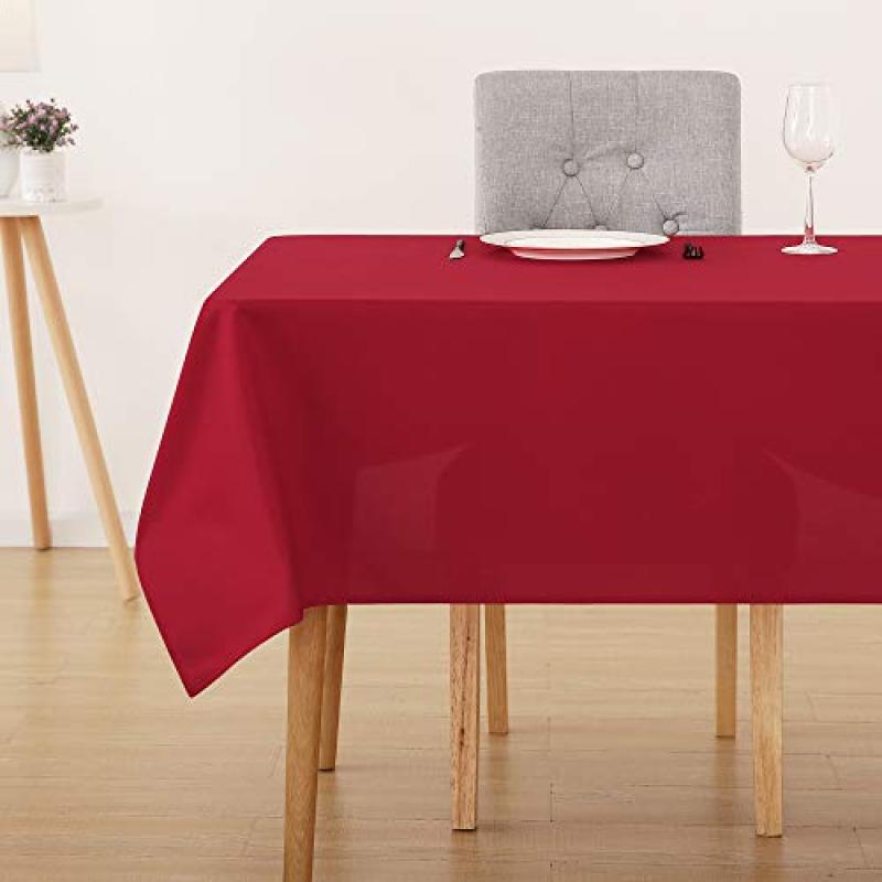 Deconovo Oxford Tablecloth for Christmas Table Deconovo Oxford Tablecloth for Christmas Table