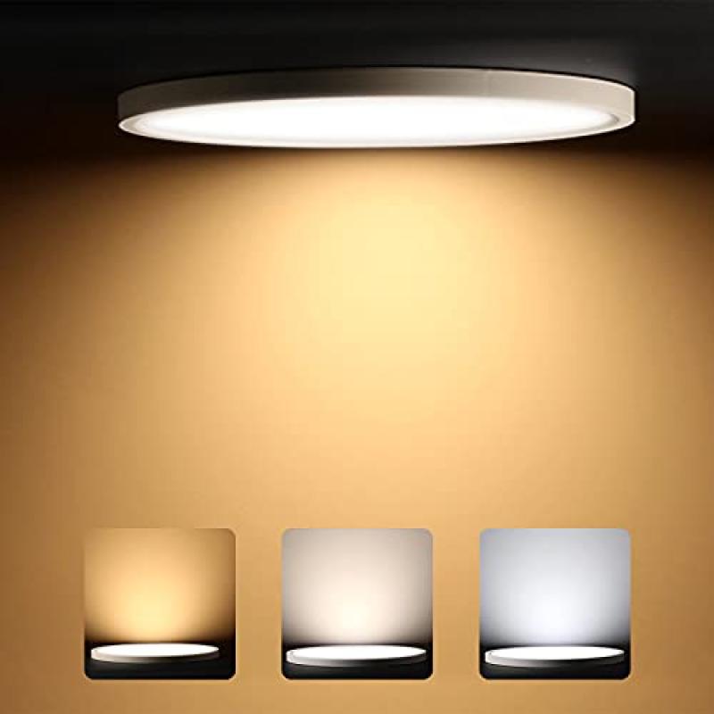 UBRAVOO LED Ceiling Light, 18W, 3 Colour Temperatures UBRAVOO LED Ceiling Light, 18W, 3 Colour Temperatures