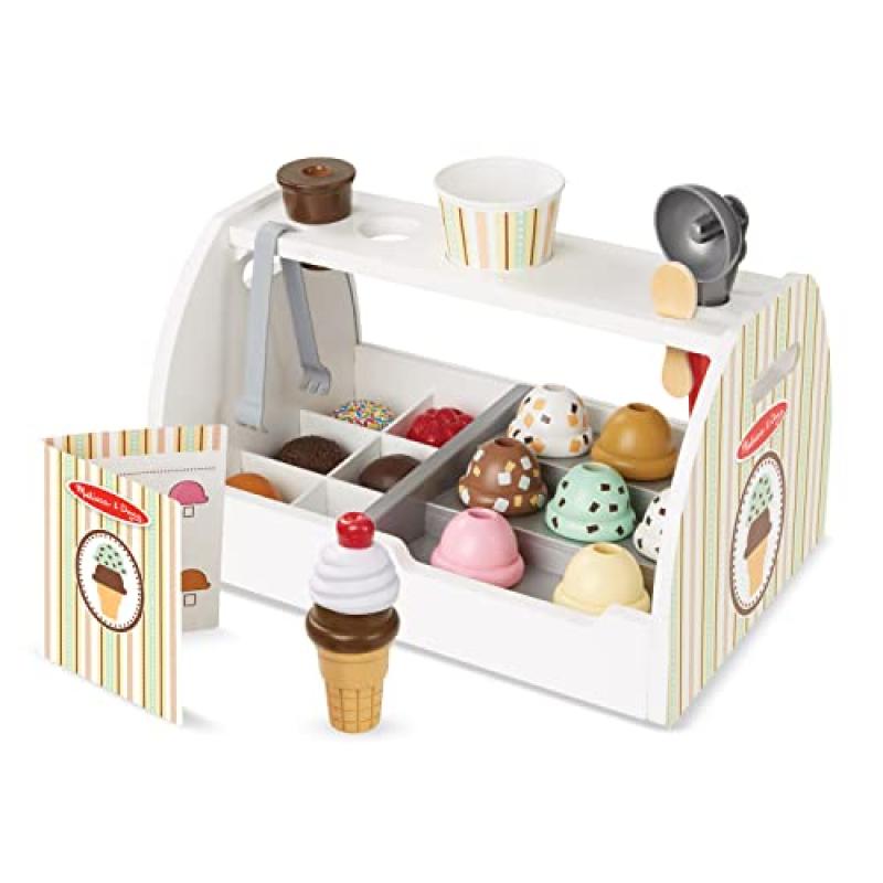 Melissa & Doug Wooden Ice Cream Toy Shop Melissa & Doug Wooden Ice Cream Toy Shop